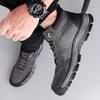 Fashion 2025 New Anti Slip Outdoor Hiking Boots for Men Men's Lace Up Boots Winter Warm Fur Lined Casual Shoes High Top Ankle Boots
