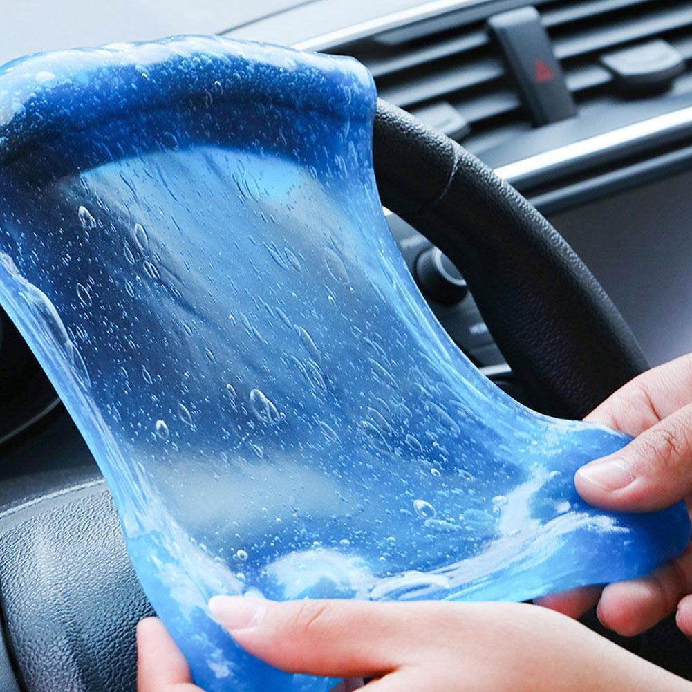 NewAuto Car Cleaning Pad Glue Powder Cleaner Magic Cleaner Dust Remover Gel Home Computer Keyboard Clean Tool Car Cleaning