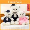 Teddy Bear Wedding Plush Doll With Soft Fabric For Romantic Gift And Room Decoration