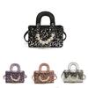 Korean Style Fashion Glitter Girls Shoulder  Sweet Pearl Crossbody  Mini