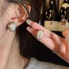 1 Pereche Cercei Stud Neregulați din Perle la Modă Pentru Femei Fete Elegante Unici Geometrice Personalitate Accesorii Bijuterii