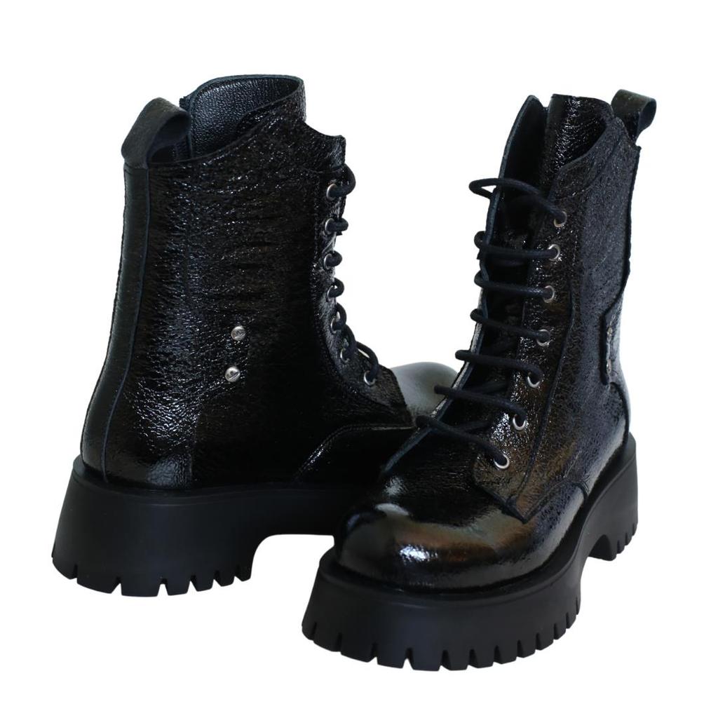 Freizeitstiefel aus echtem Leder für Damen