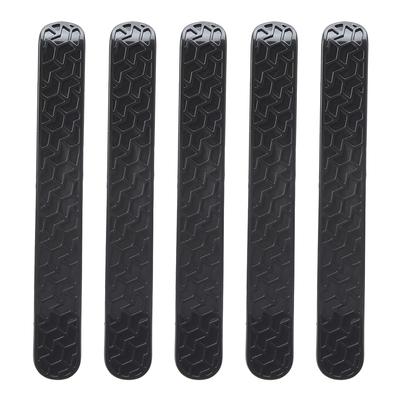 5pcs Door Handle Trim Decorative Strips Black Fits for Jeep Wrangler JK 2007 2017 4 Doors