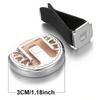 Car Aromatherapy Essential Oil Diffuser - Stainless Steel Vent Clip Air Freshener with 10 Refill Pads