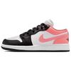 Jordan Air Jordan 1 Pink Dreamy Low Top Vintage Basketball Shoes Unisex Gold Powder 553560-025(Team836-)