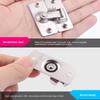 90 Degree Right Angle Door Latch Stainless Steel Door Locks Bolt for Barn Sliding Door Flip Door Buckles Household Ornaments