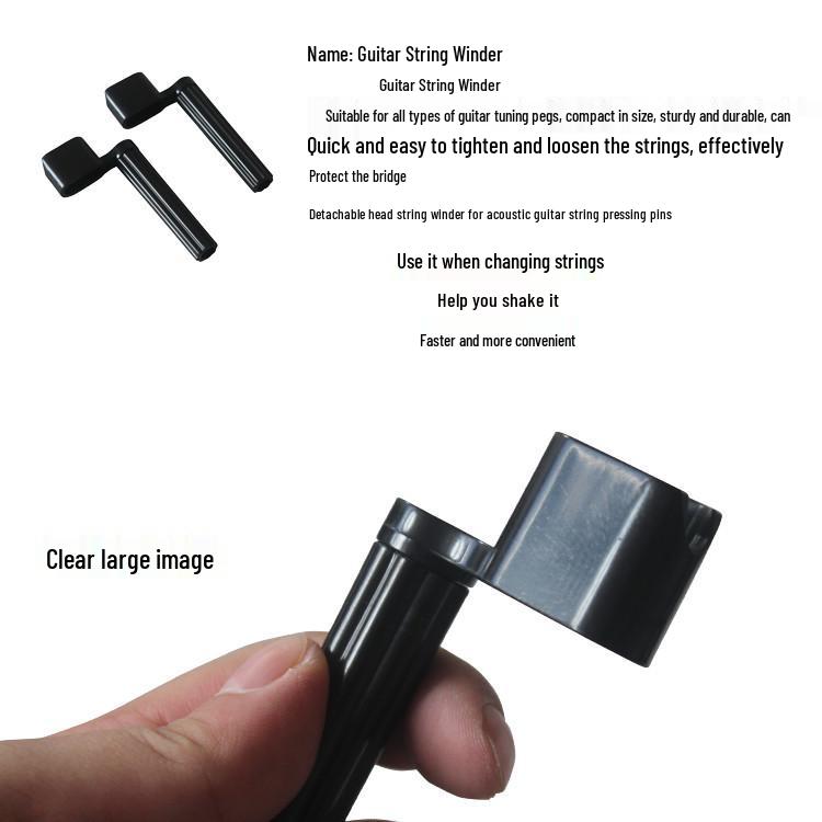 Martina Acoustic Guitar String Winder & Bridge Pin Puller Tool