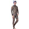 Mens Camo Full-Body UV Protection Diving Suit With Front Zipper Snorkeling Swimming Water Sports
