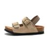Spring & Autumn New Children's Frosted Cork Sandals - Breathable Boys Beach Shoes & Girls Student Slippers KWN