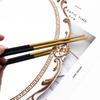 5Pairs Metal Stick Chopsticks Stainless Steel White Gold Non-slip Sushi Korean Japanese Chopstick Reusable Kitchen Tableware