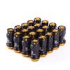 Nieuwe R40 Stijl 44mm Wielmoeren M12x1.5/1.25 Racing Wielmoeren 20 stuks slot racing wielmoeren + 2 set veiligheidssleutel