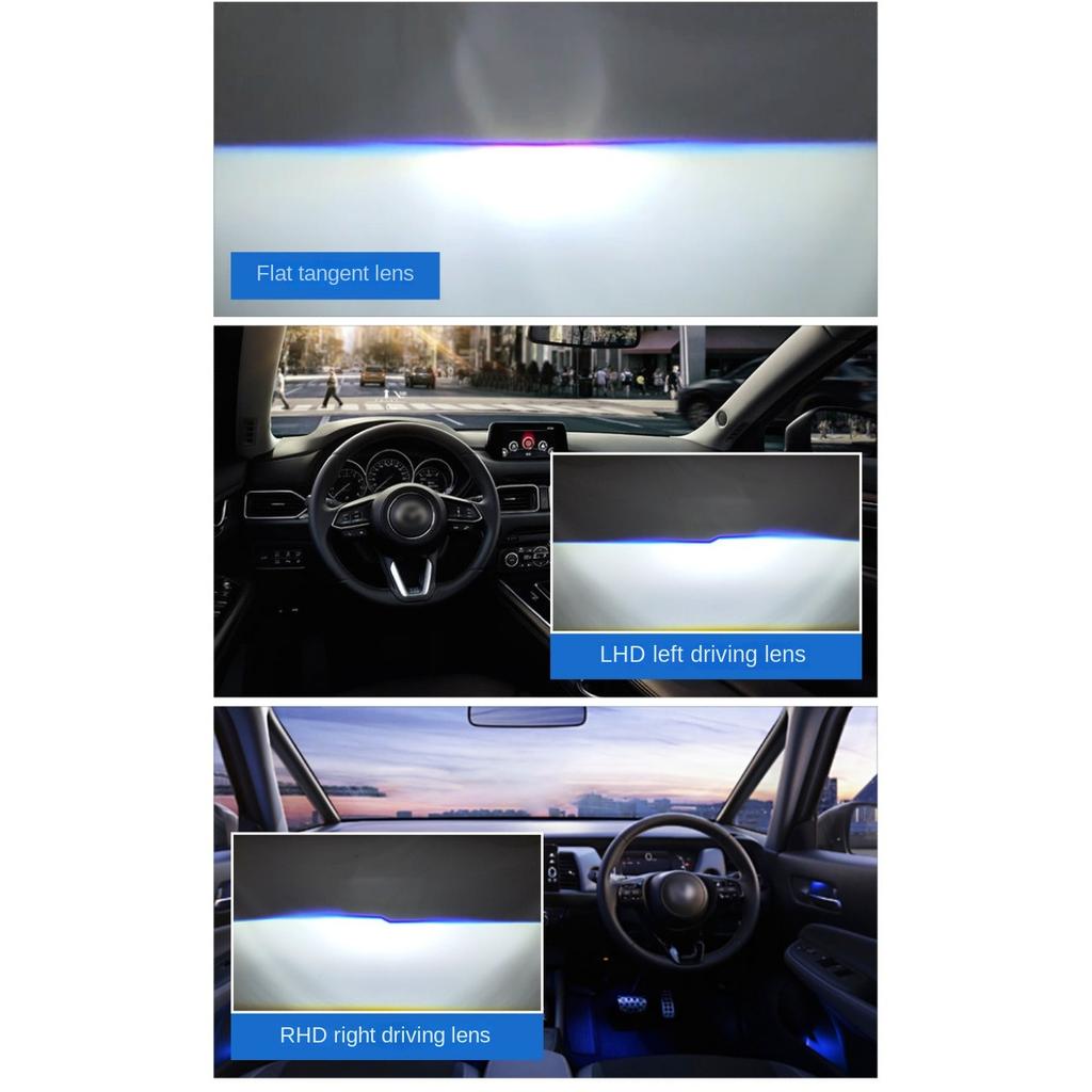 LED Car Light Headlight 2.5 Inch Double Light Lens Double Light Cup 65W Small Sunlight Type Car and Motorcycle Universal 12V