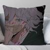 Nagito Komaeda Anime DDanganronpa Pillow Case Fashion Square Pillowcase Bedroom Sofa Room Ins Decoration Leisure