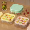 Mini Reusable Ice Cube Mold With Lid Press Ice-making Ice Tray For DIY Ice Cream