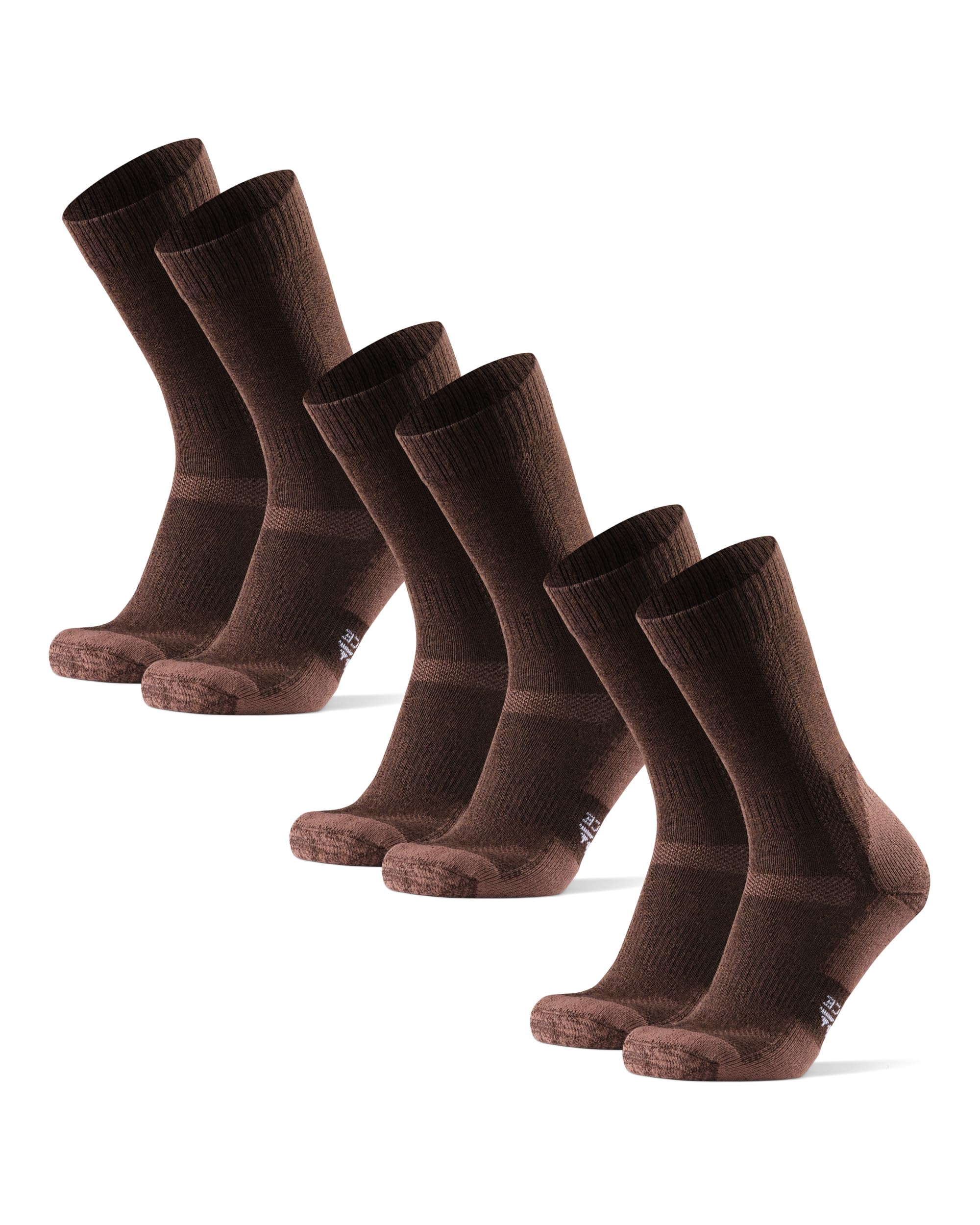 

Danish Endurance Merino Wool Hiking Oak cm 3 pairs Socks, Brown, 30.0 - 34.0 cm,