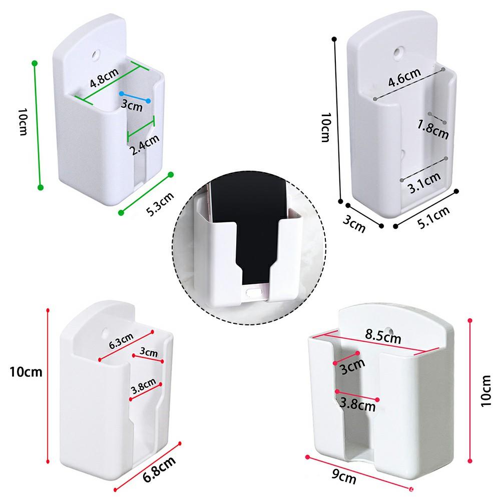 Storage Shelf Wall Mounted Holder Home Wall Mounted White 1pcs ABS