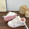 Cartoon Cute Bread Shoes Summer New Niche Board Shoes Versatile Sports Board Shoes Casual White Shoes