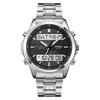 Skmei 2049 Backlit Sport Waterproof Alarm Clock 3 Time Men's Watch Countdown Timer Digital Watch Fashion Watches