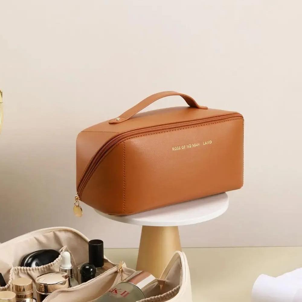 Kit de almacenamiento de cosméticos, neceser de viaje de gran capacidad, bolsa de maquillaje Ins Advanced Sense, bolsa de almacenamiento de cosméticos portátil