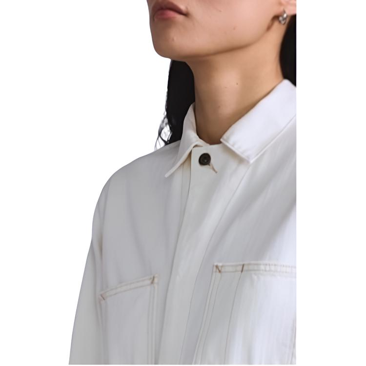 Levis Casual Simple Solid Color Comfortable Polo Denim Long Sleeve Dress Women Dresses 001LS-0000