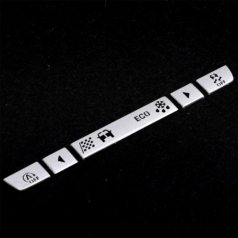 Stainless Steel For Jaguar F-PACE XF XFL XE XEL 2018-2020 Car Driving Mode Button Stickers Car Interior Accessories