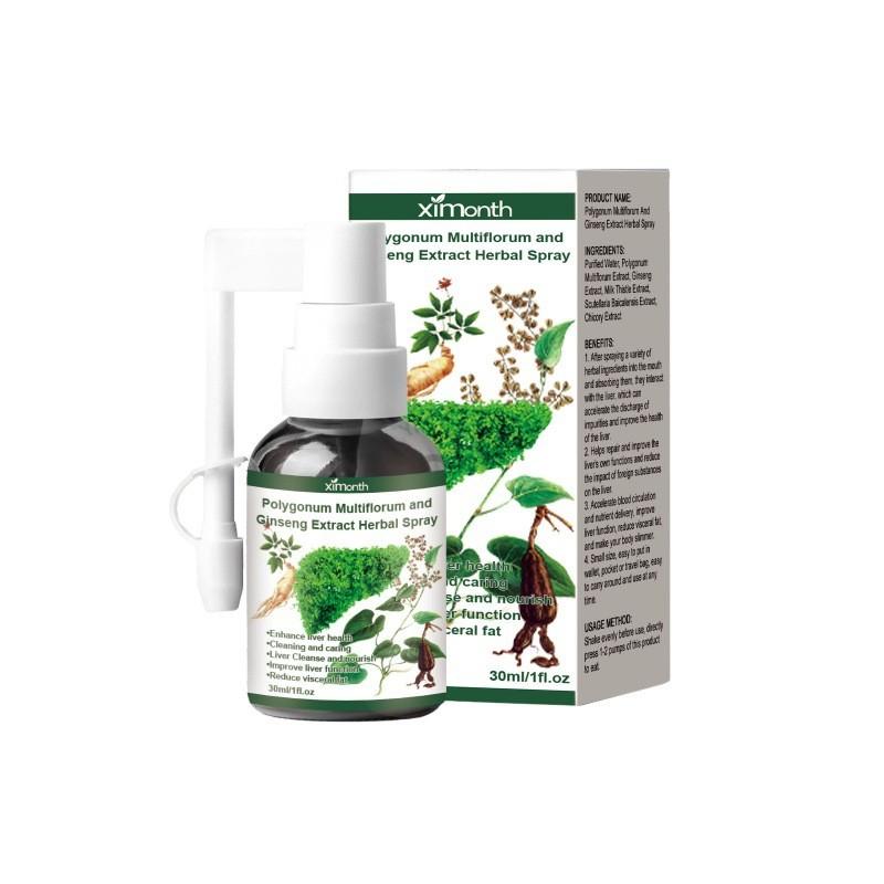 Ximonth Травяной спрей для омоложения тела и поддержания баланса кишечника с натуральными ингредиентами