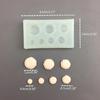 Doughnut Silicone Mold Artificial Cake Mini Cookie Bread Biscuit-Resin Molds