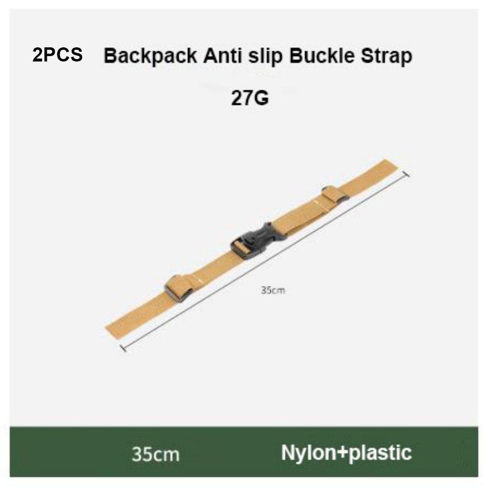 2pcs with Anti slip Straps Adult Backpack Chest Harness Strap  Outdoor Camping Accessories