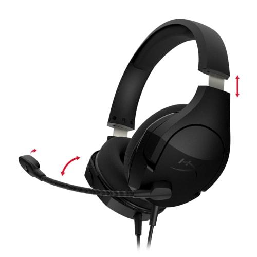 HyperX Gaming Headset Cloud Stinger Core HX-HSCSC2-BK/WW with Inline Audio Control for PC 2 Year Warranty Home Work Telework Video Conference Remote W