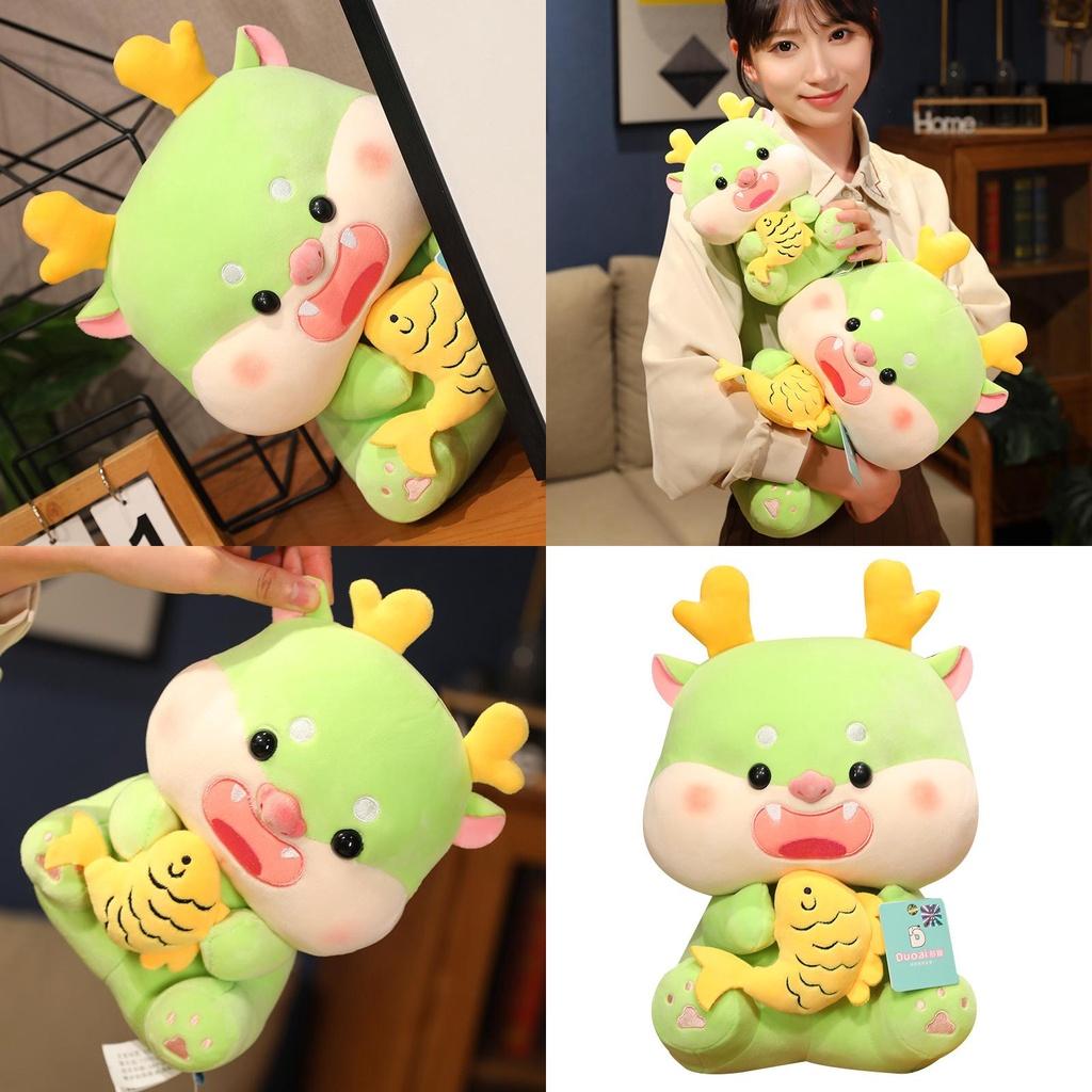 2024 Year Of The Dragon Plush Toy Good Luck Dragon Doll Wholesale New Year Gift