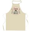 Tablier de cuisine - Clotilde la plus belle - Impression bretonne - Coton résistant - Imprimé en France