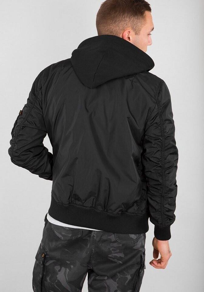 Demiseason Jacket Alpha Industries MA-1 TT Hood (196108) Black (196108-515)