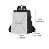 15.6Inch Nylon Backpack Anti-theft Travel Shoulder Bag Leisure Student School Bag  School
