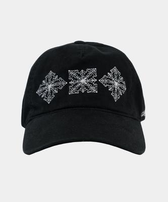 SLOWACID Washed Symbol Link Ball Cap [Black]