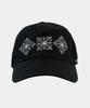 SLOWACID Washed Symbol Link Ball Cap [Black]
