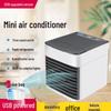 Mini USB Desktop Air Conditioner Fan with Spray Feature