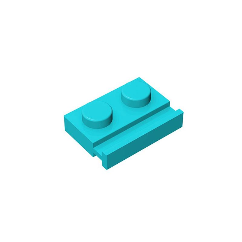 Non-Toxic Moc 10Pcs 3 Modified 1X2 With Door Rail Building Blocks Kit Plate Bricks Particle Puzzle Idea Toy Children Birthday Kid Gift