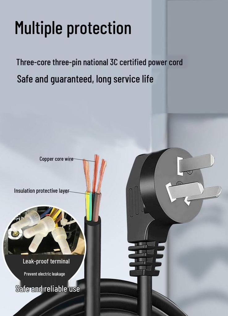 Jin Lai Feng Six-Speed High Power Industrial Fan with Left/Right Oscillation - Floor/Wall-Mounted Options