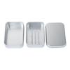Small Soap Box with Drainages Holes Soap Organizer for Household and Travel Use