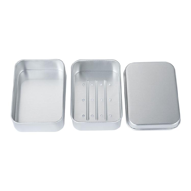 Small Soap Box with Drainages Holes Soap Organizer for Household and Travel Use