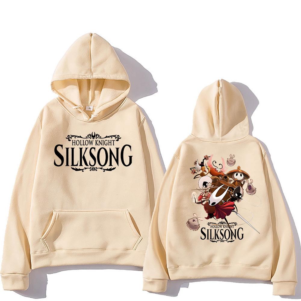 Hollow Knight Silksong Hot Game Hoodies Long Sleeve Fashion Casual Pullovers High Street Women Men Sweatshirt Fashion Streetwear