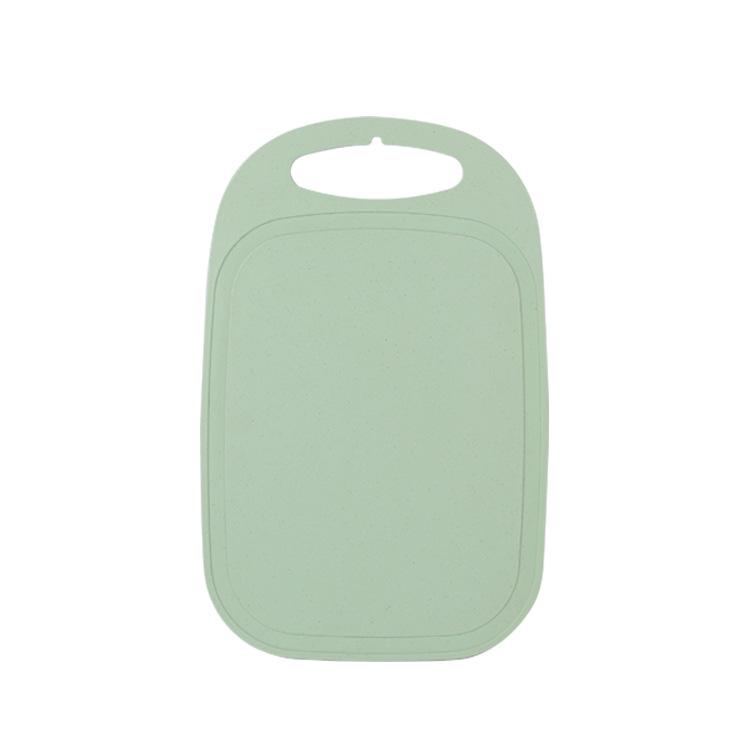 Oval Wheat Straw Kids  Chopping Board Round