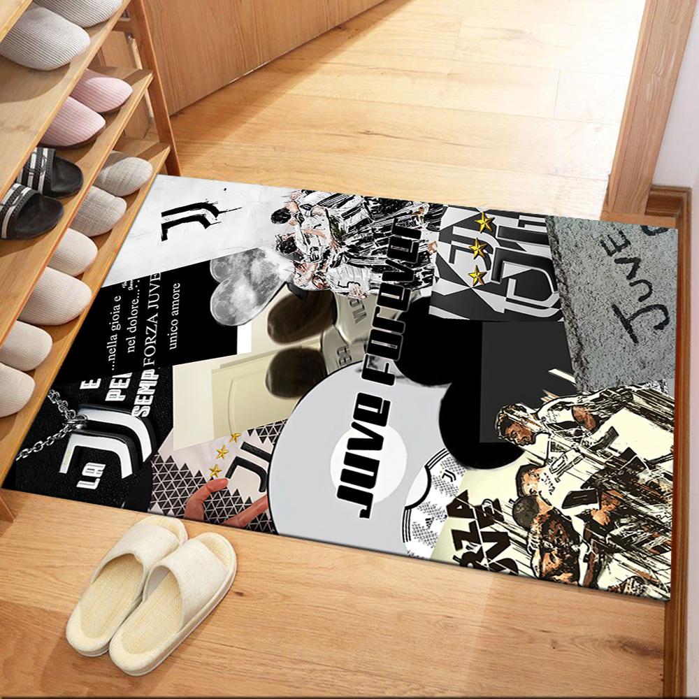 Juventus Carpet Suitable For Dining Room Living Rooms Balcony Bedrooms Antislip Rug Office Home Decor Perfect Gift For Friends Family