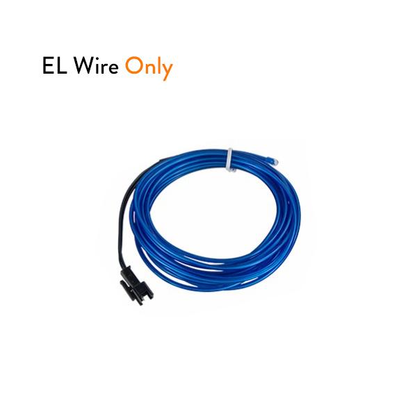 1M 3M 5M Neon Glow EL-Drahtseil mit Adapter Neonlicht Flexibles LED-Lichtband für Auto Party Tanzatmosphäre Dekoration