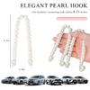 2 PCS Elegant Pearl Car Seat Headrest Hook, Cute Car Seat Hook Hanger Storage Organizer For Handbag Purse, Interior Decoration Headrest Hanger For