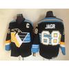 Maillot d'entraînement de hockey sur glace pour homme et femme à manches longues Pittsburgh Penguins Nashville Predators Ottawa Senators Officiel
