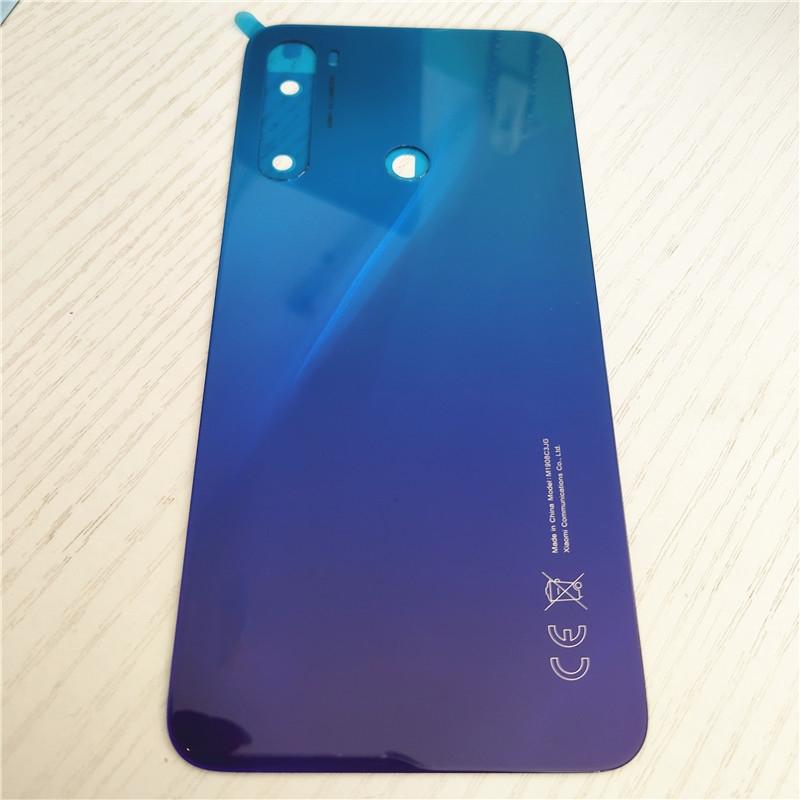 New For Xiaomi Redmi Note 8 Note8 Back Battery Cover Glass Door Rear Housing