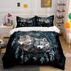 Wolves with Dreamcatcher Design. Bedding Sets Duvet Cover Sets Duvet Covers Pillowcases(1 * Duvet Cover 2 * Pillowcases Without Duvet Insert)