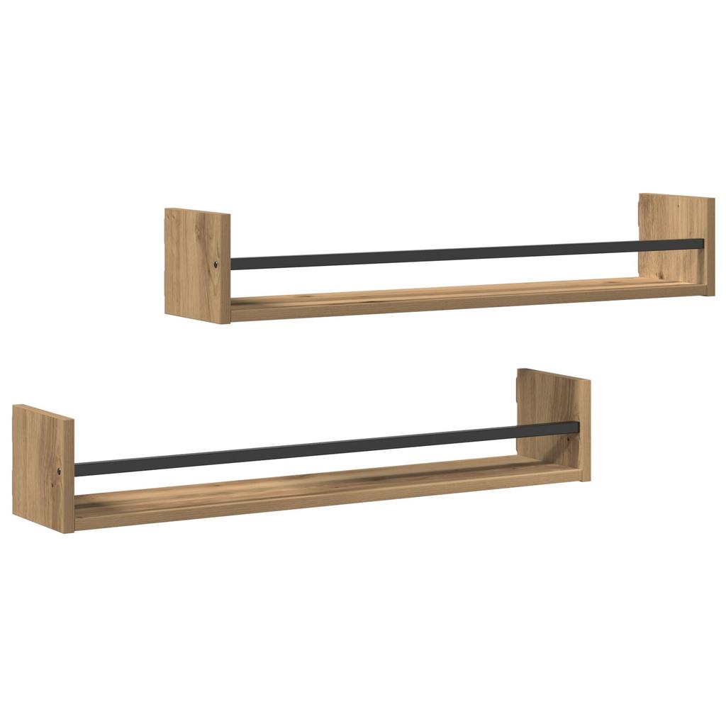 Corner Bookshelf Wall Shelf Set of 2, Book Floating Shelf, Bookshelf, Bedroom Plant Shelf, Living Room, Bathroom, Upright Shelf, 80x16x14 Cm