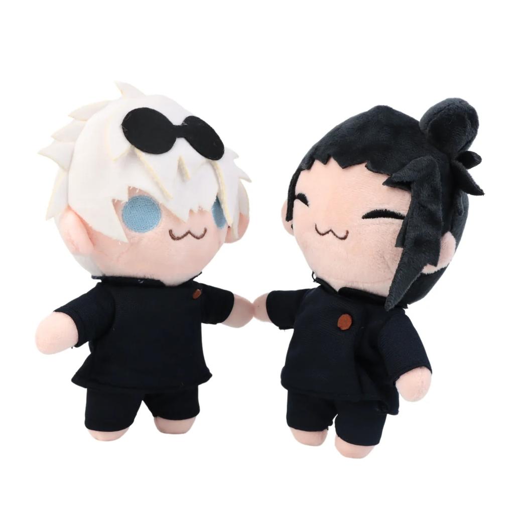 NEW 21cm Gojo and Geto Anime Game Character Doll High-quality Plush Toy Doll Halloween Gift Home Sofa Decoration Couples Gift